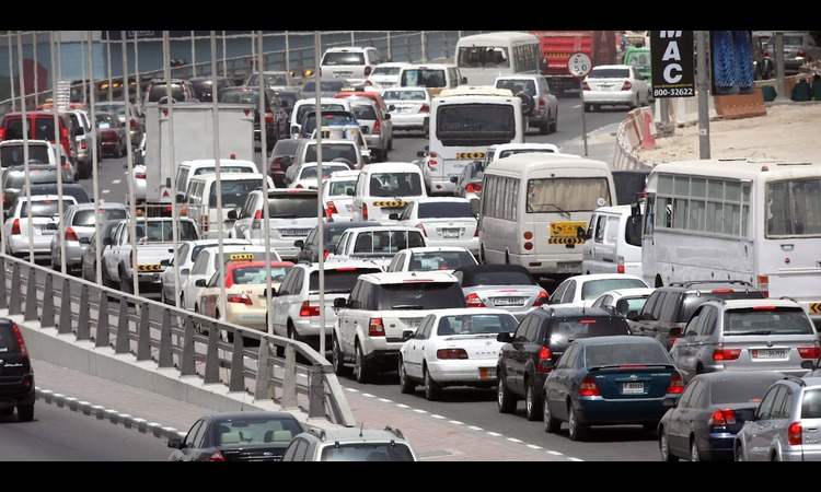 Dubai Traffic: Heavy Delays During Tuesday Morning Commute